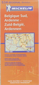 Belgique Sud, Ardenne = Zuid-Belgie, Ardennen - (ISBN 9782061007792)