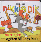 Dikkie Dik puzzelboek logeren bij Poes Muis - Jet Boeke (ISBN 9789025744571)
