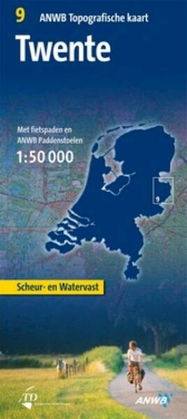Topografische kaart 9 Twente 1:50.000 - (ISBN 9789018027520)