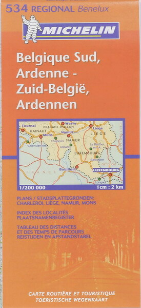 Belgique Sud, Ardenne = Zuid-Belgie, Ardennen - (ISBN 9782061007792)