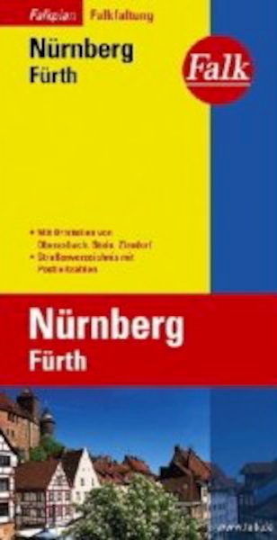 Neurenberg plattegrond - (ISBN 9783884452424)