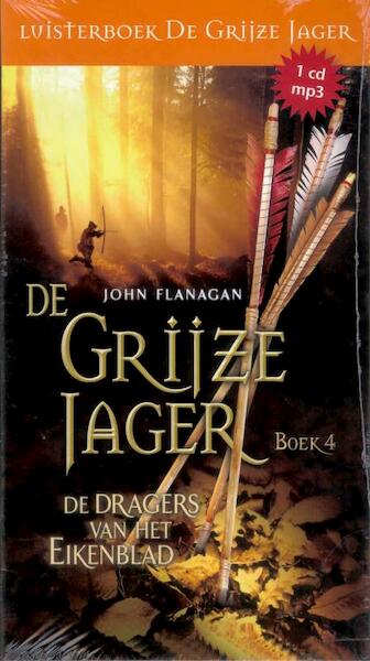 Luisterboek De Grijze Jager 4 De dragers van het Eikenblad - John Flanagan (ISBN 9789025751913)