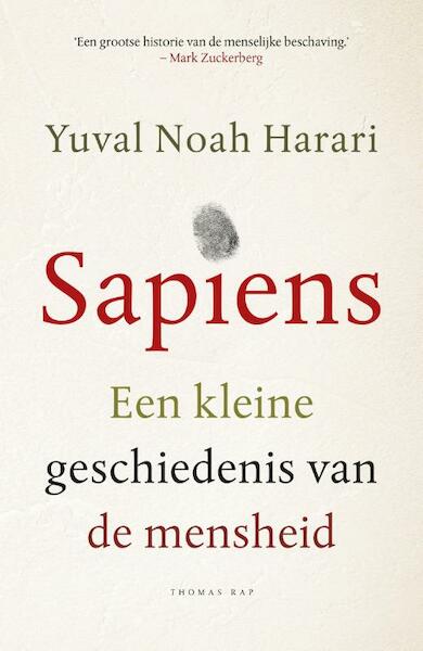 Sapiens - Yuval Noah Harari (ISBN 9789400407930)