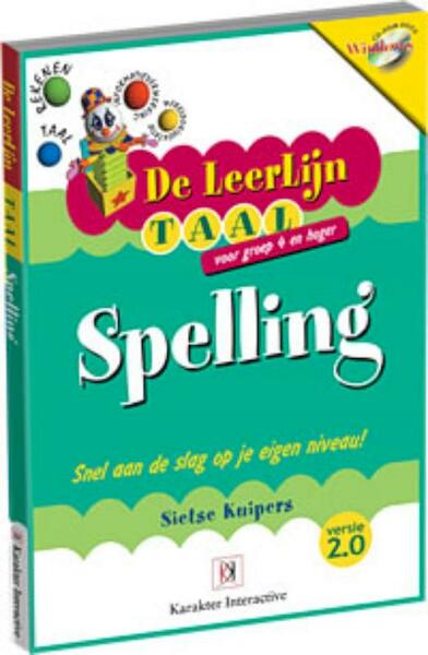 De LeerLijn Taal Spelling - Sietse Kuipers (ISBN 9789061126423)