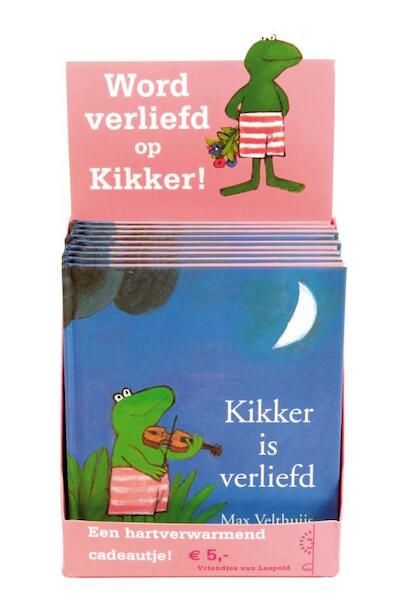 Kikker is verliefd display 10 ex Mini editie - Max Velthuijs (ISBN 9789025840709)