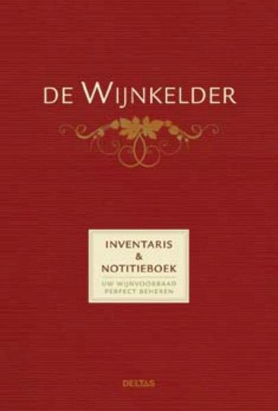 De Wijnkelder inventaris notitieboek - (ISBN 9789044722727)