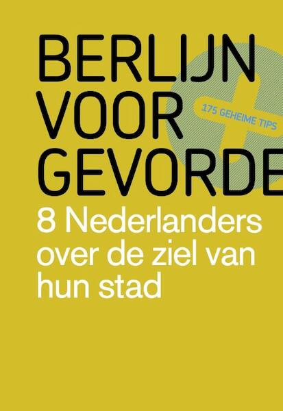 Berlijn voor gevorderden - (ISBN 9789491481055)