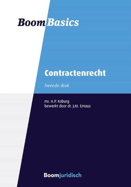 Boom basics contractenrecht - A.P. Koburg (ISBN 9789462900301)