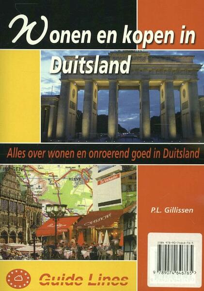 Wonen en kopen in Duitsland - P.L. Gillissen (ISBN 9789074646765)