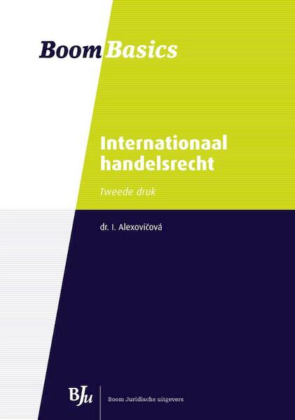 Internationaal handelsrecht - I. Alexovicová (ISBN 9789462742628)