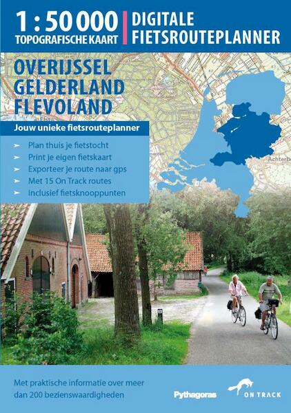 Topografische kaarten 1:50 000 Overijssel, Gelderland, Flevoland - (ISBN 9789077431047)