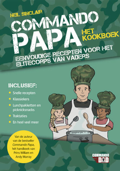 Commando papa - het kookboek - Neil Sinclair (ISBN 9789045220918)