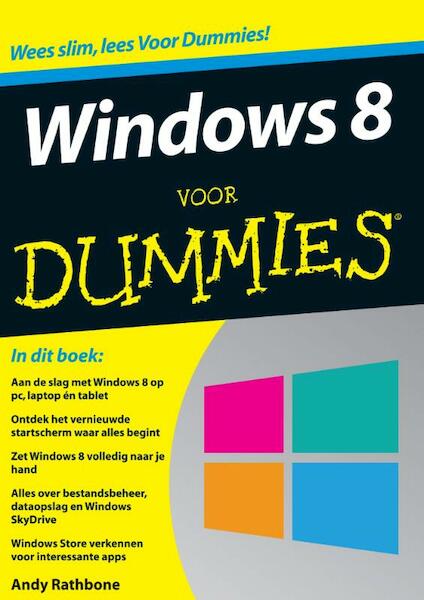 Windows 8 - Andy Rathbone (ISBN 9789043026512)
