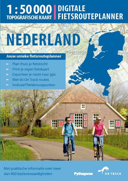 Topografische kaartenbox Nederland - (ISBN 9789077431078)
