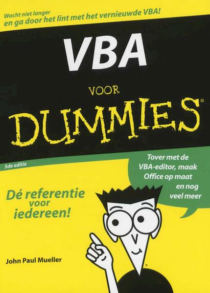 VBA voor Dummies / 5 - John Paul Mueller (ISBN 9789043020350)