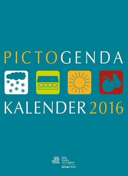 Pictogenda kalender 2016 - (ISBN 9789036809870)