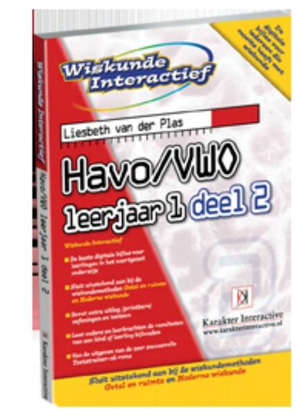 Wiskunde Interactief Havo/vwo leerjaar 1 2 - L. van der Plas (ISBN 9789061127321)