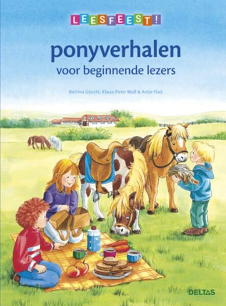 Ponyverhalen voor beginnende lezers - Bettina Göschl, Klaus-Peter Wolf (ISBN 9789044732924)