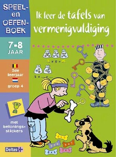 Speel- en oefenboek met beloningsstickers 7-8 jaar - F. Tyberghein (ISBN 9789044702026)