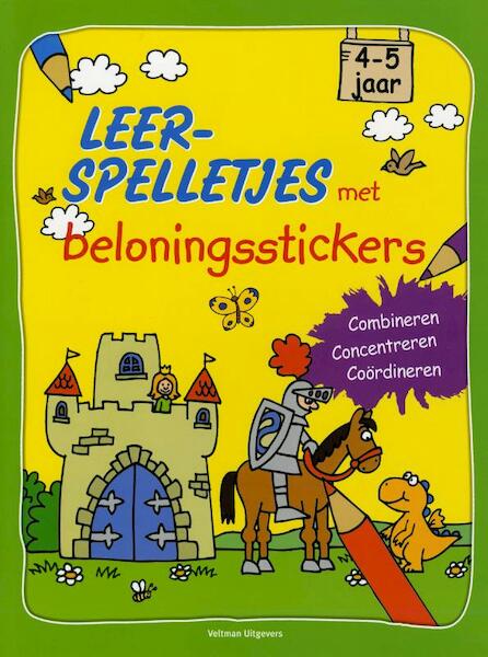Leerspelletjes 4-5 jaar - (ISBN 9789048305759)