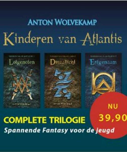De kinderen van Atlantis trilogie - Anton Wolvekamp (ISBN 9789463080170)