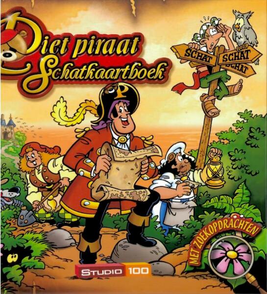 Piet Piraat voorleesboek Schatkaartboek - Gert Verhulst, Hans Bourlon (ISBN 9789059166042)