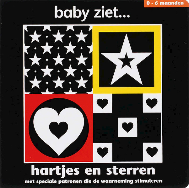 Baby ziet... Hartjes en sterren - (ISBN 9789002228360)