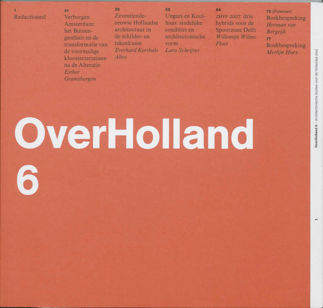 Over Holland 6 - (ISBN 9789085065593)
