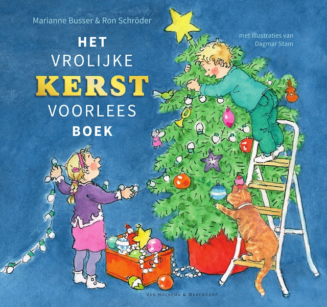 Het vrolijke kerst voorleesboek - Marianne Busser, Ron Schröder (ISBN 9789000340293)