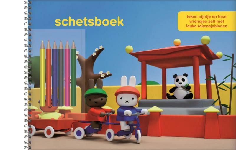 Nijntje Schetsboek Met Sjabloon - (ISBN 8712048260514)