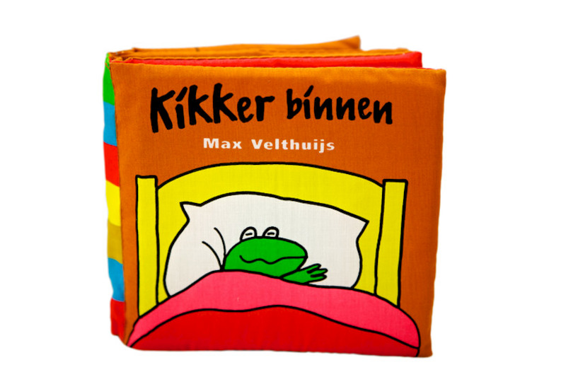 Kikker binnen Lapjesboek - Max Velthuijs (ISBN 9789025848699)