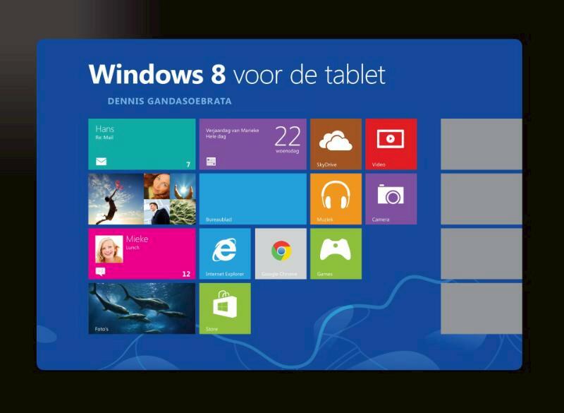 Windows 8 - voor de tablet - Dennis Gandasoebrata (ISBN 9789043027243)